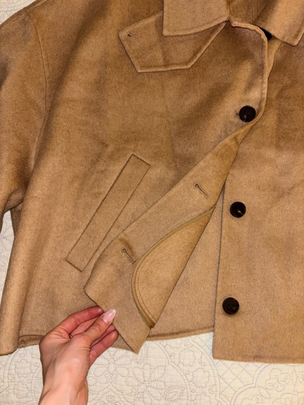 GAP Wool-Blend Jacket - Picture 3 of 3
